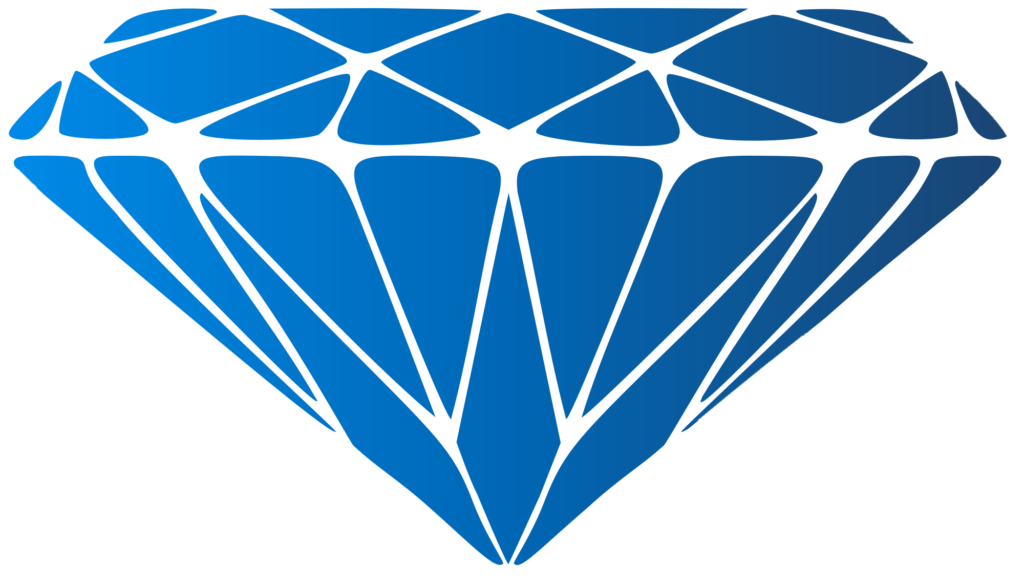 Blue Diamond Png vector 