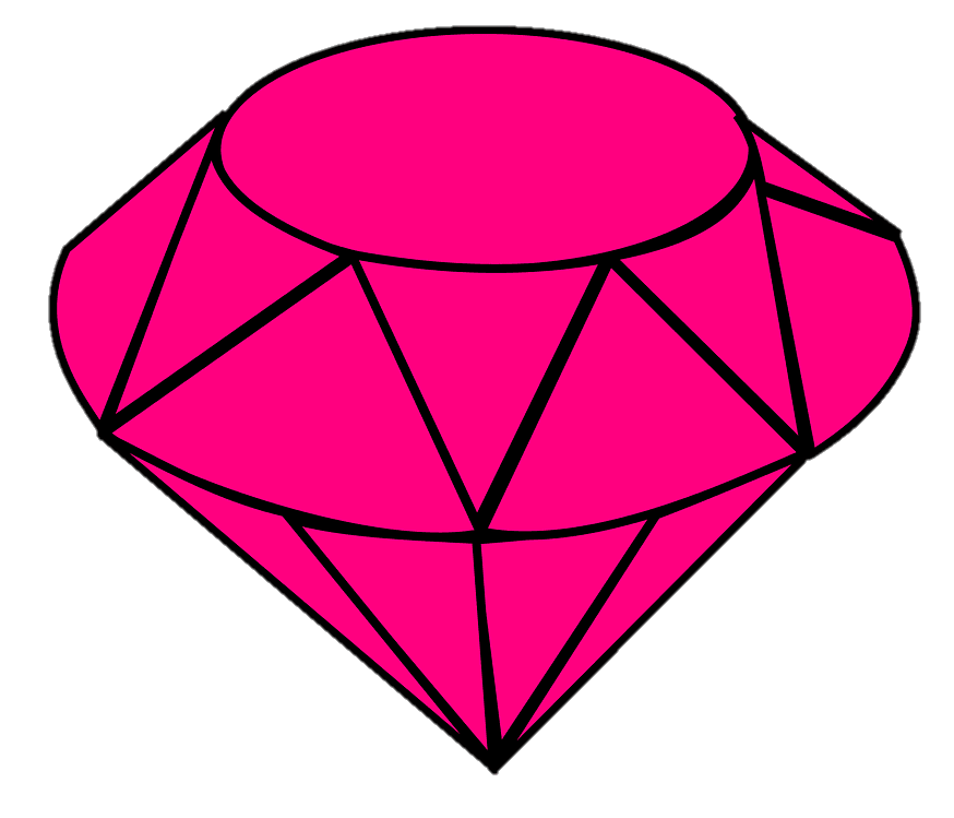 Pink Diamond Png cartoon 