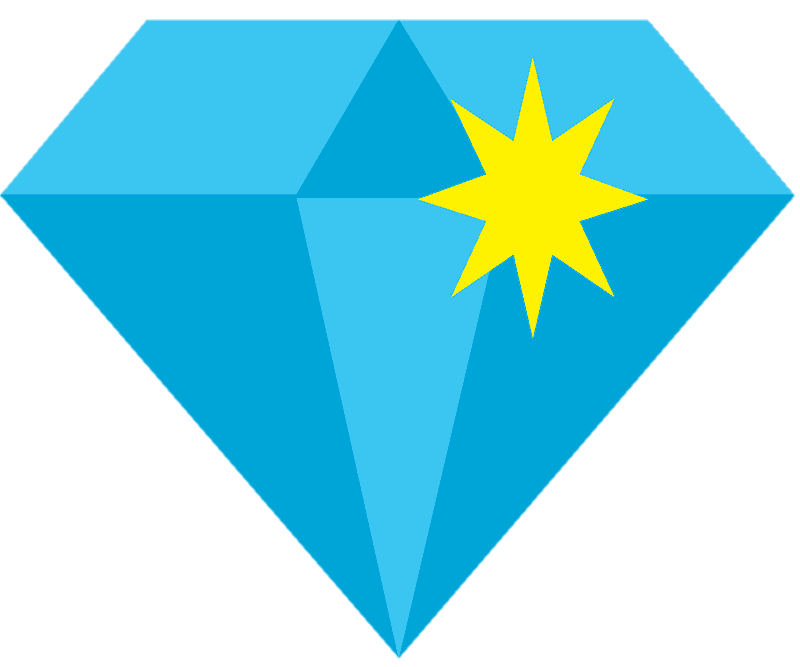 Blue Diamond Png vector