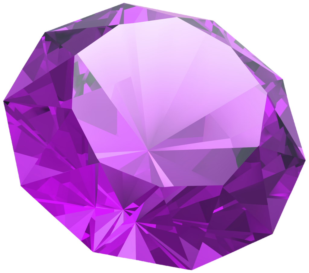 Purple Diamond Png Image HD