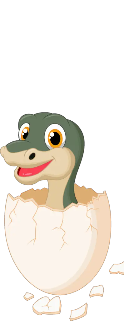 New Born Baby Dinosaur PNG