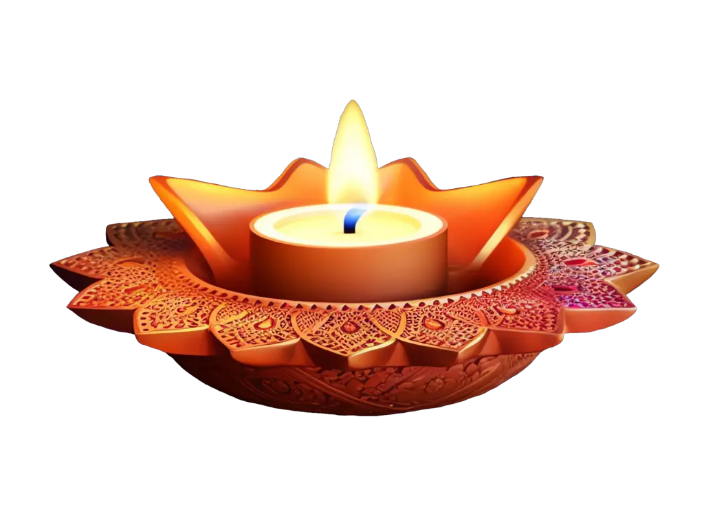 Puja Diya Png