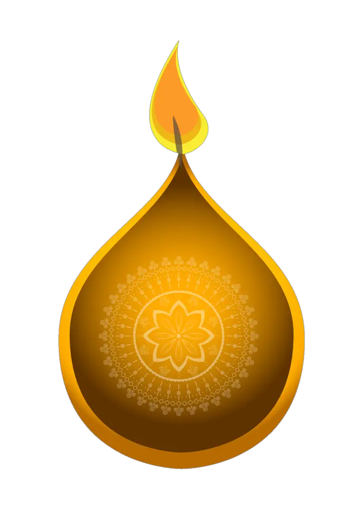 Diya vector Png