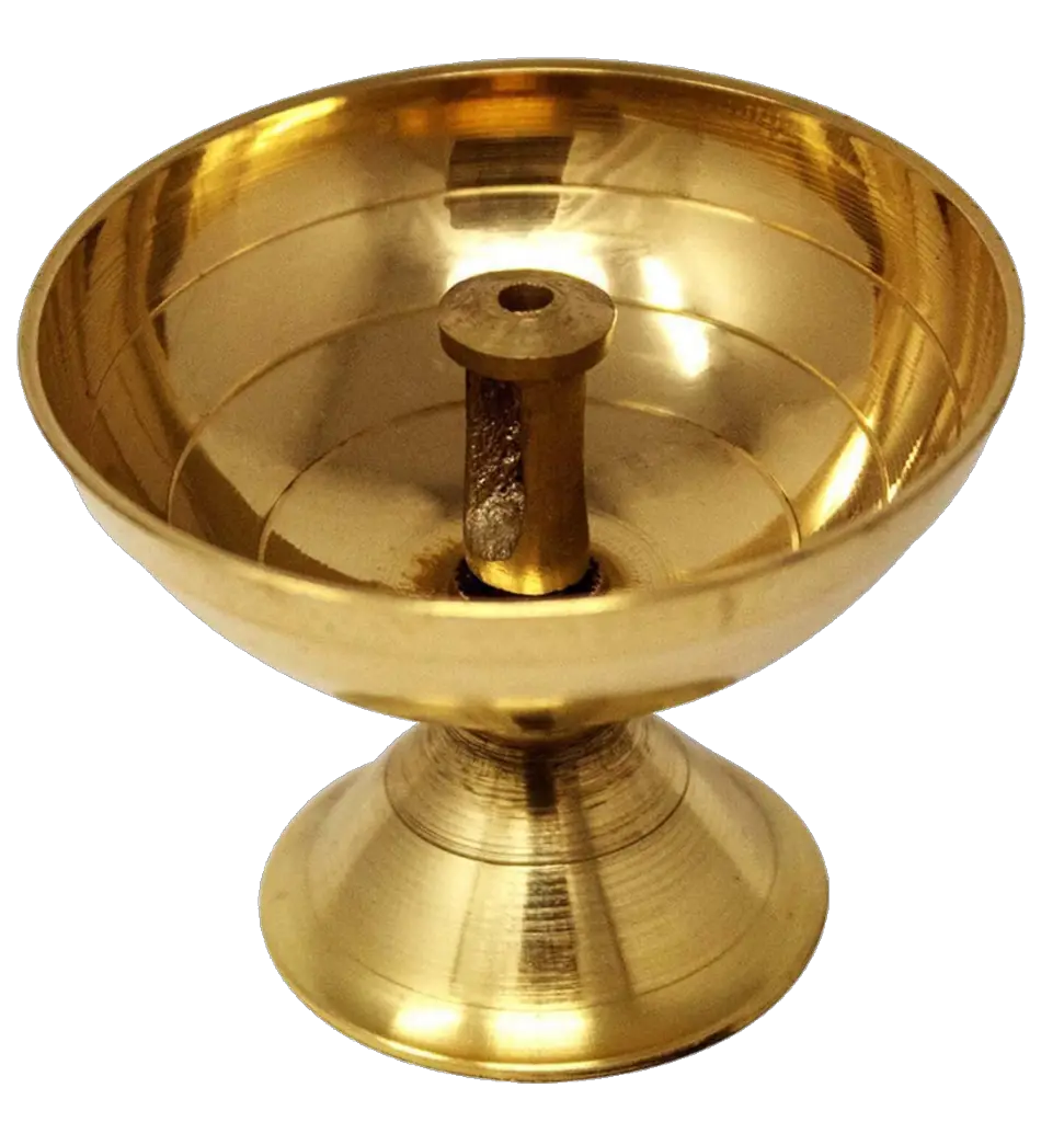 Golden Diya Png