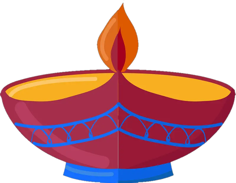 Transparent Diya Png Image