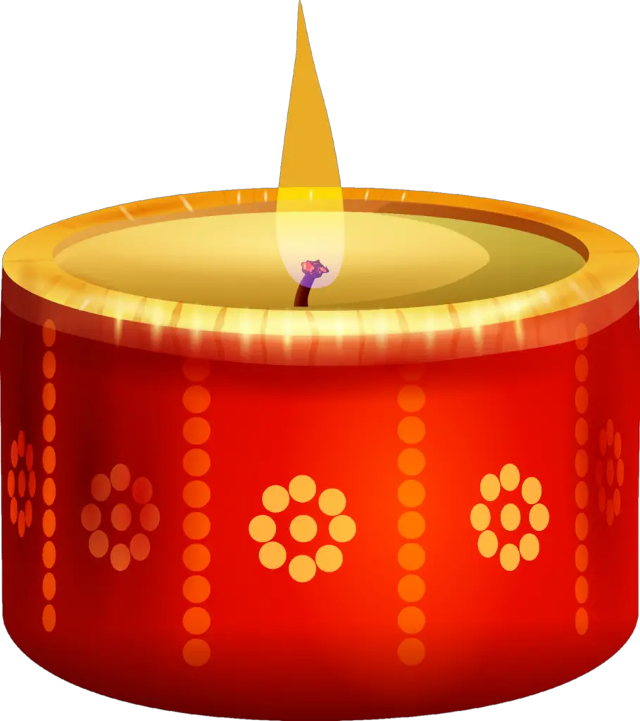 Decorative Diya Png