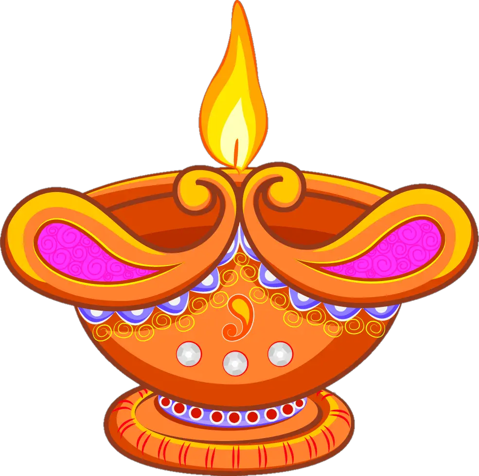 Puja Diya Png Clipart