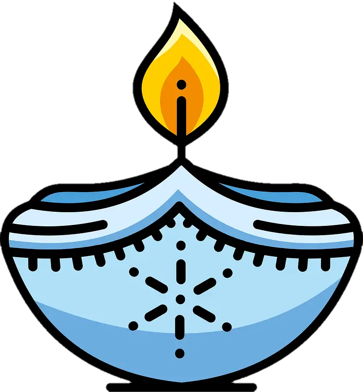 Transparent Diya Png Clipart