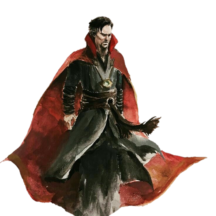 Doctor Strange painting png 