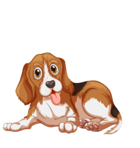 Sitting pet Dog clipart Png