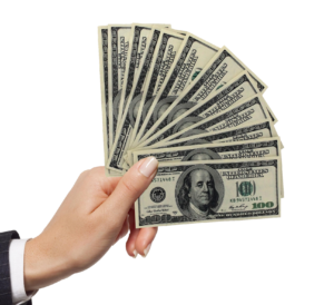 Cash Money Currency Dollar Hand PNG