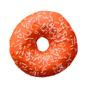 Orange Donut Png