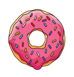 Donut clipart PNG