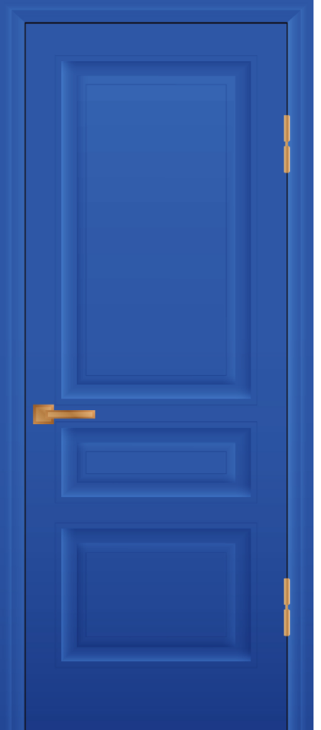 Animated Blue Door PNG