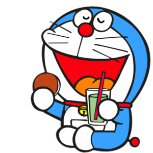 Doraemon clipart sticker PNG