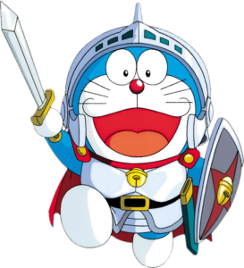 Doraemon Warrior version PNG