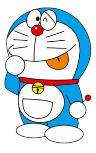 Doraemon thinking PNG