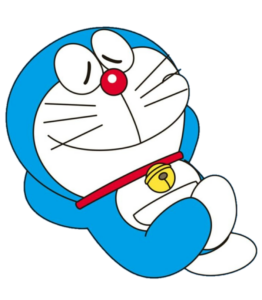 Sleeping Doraemon PNG