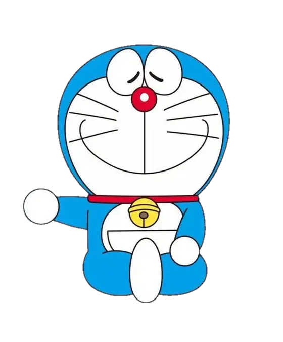 Sitting Doraemon Png