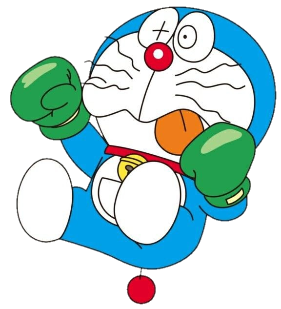 Boxing Doraemon Png