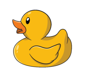 Cartoon Rubber Duck PNG