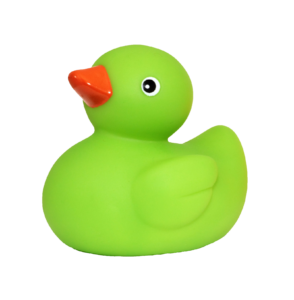 Green Rubber Duck PNG