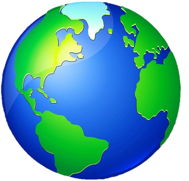 Earth Png vector image