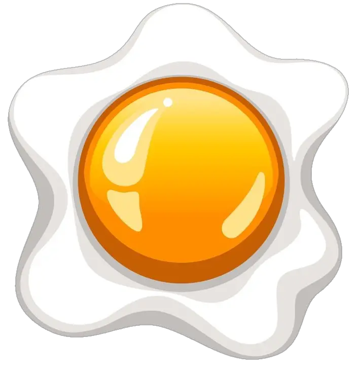 Fried Egg Png Vector 