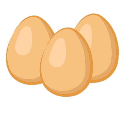 Three Egg Png Transparent vector