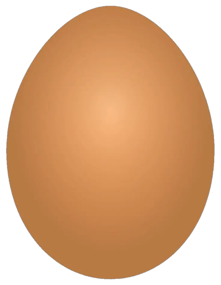 Brown Egg Png HD