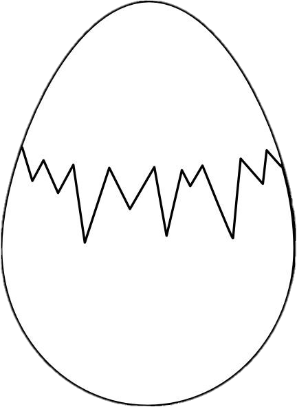 Outline Egg Png