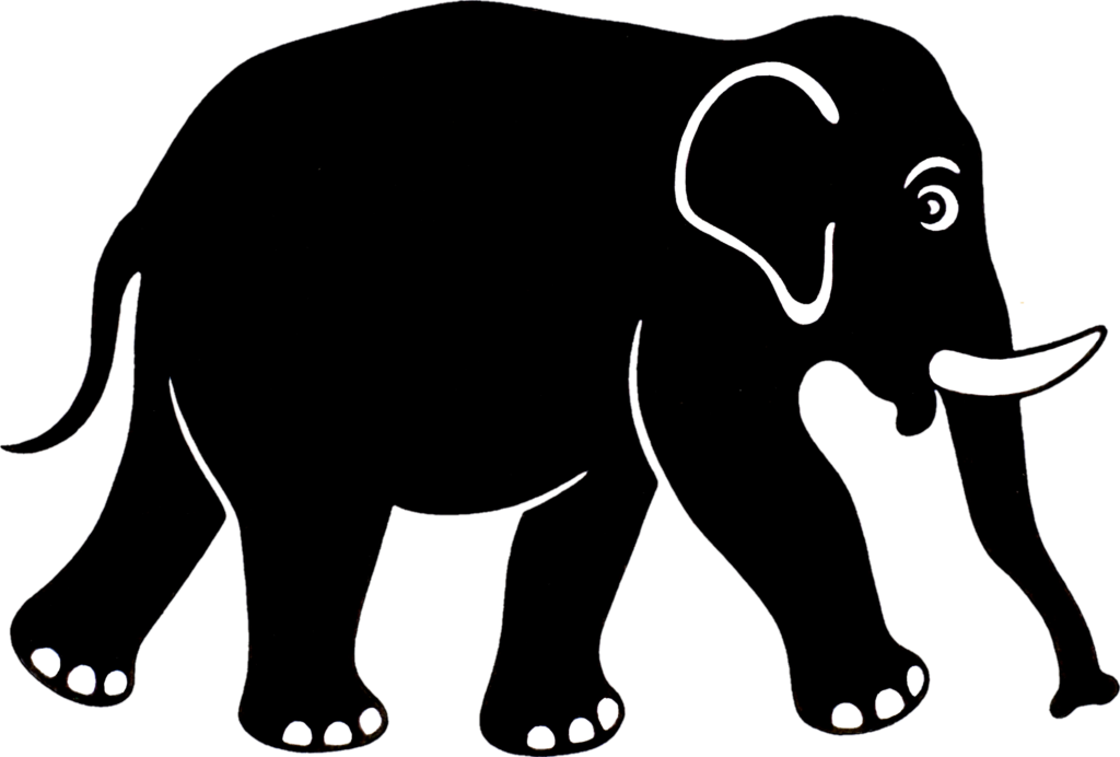 Silhouette Elephant Png