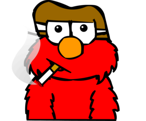 Cool Elmo Vector PNG