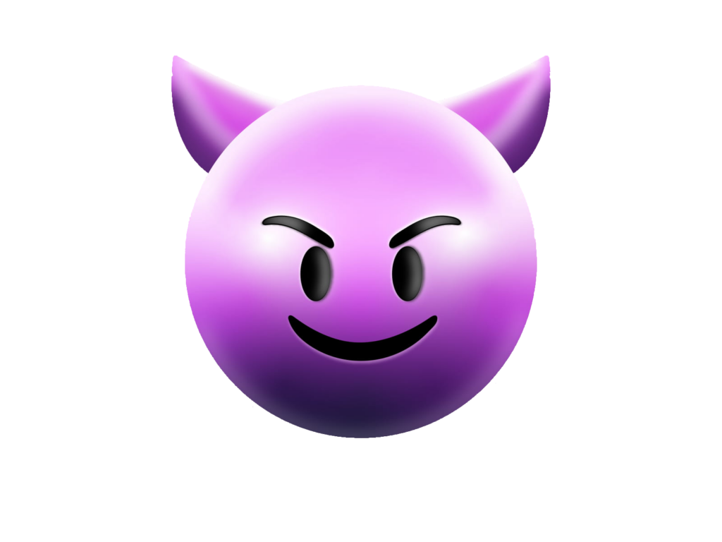 Smiling Devil Emoji Png