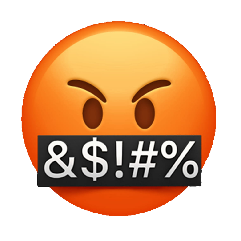 Angry Swearing Emoji Png
