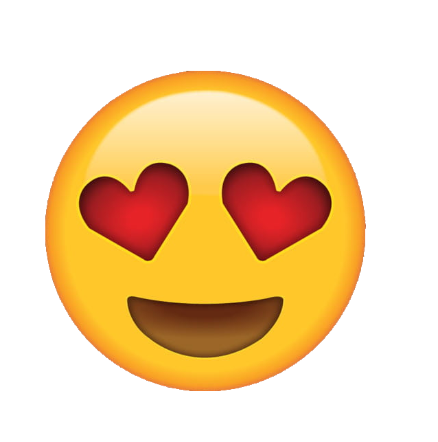 Love Heart Eyes Emoji Png