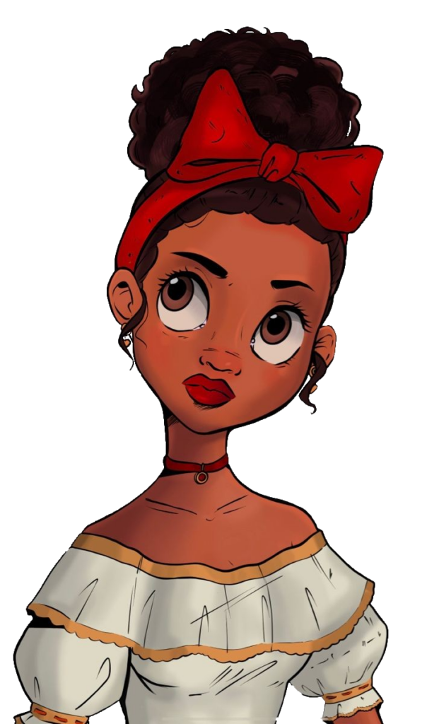 Encanto Character Dolores Madrigal PNG