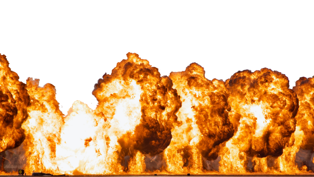 Fire Explosion PNG