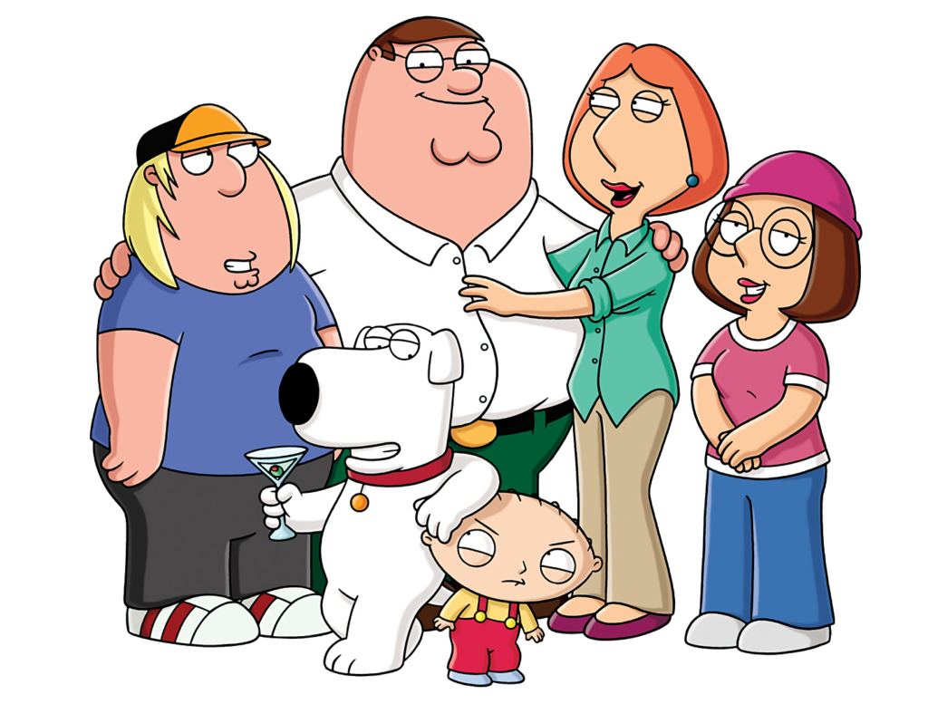 Family Guy Characters PNG Image
