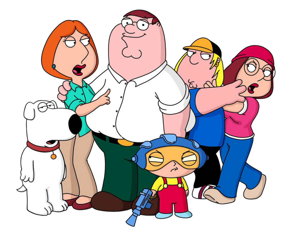Family Guy Whole Family PNG