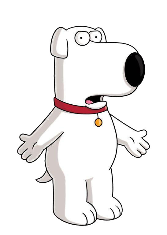 Family Guy Character Brian Griffin PNG