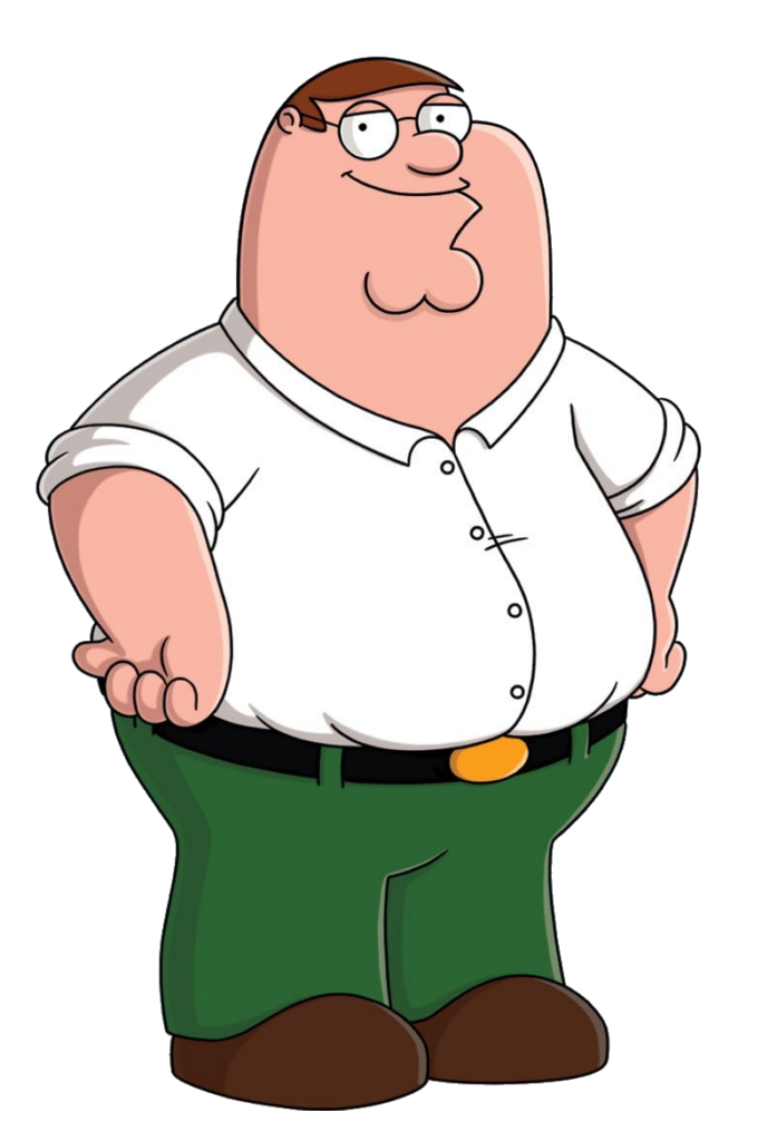 Family Guy Character Peter Griffin PNG