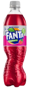 Raspberry Fanta Plastic Bottle PNG