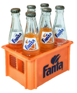 Fanta Glass Bottles PNG