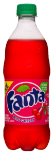 Wild Cherry Fanta Plastic Bottle PNG