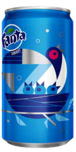 Berry Fanta Soda Can PNG