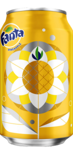 Pineapple Fanta Can PNG