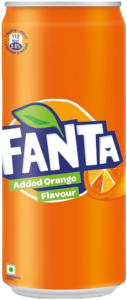 Fanta Soda Can Vector PNG