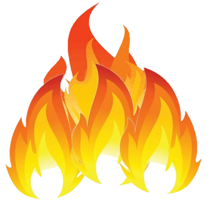 Fire PNG Effects Stock Image (Isolated-Objects)