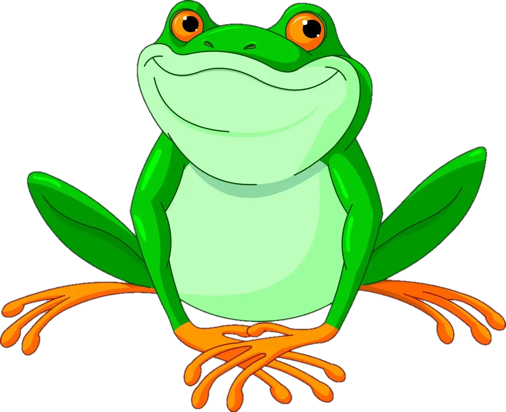 Green Frog Png Image